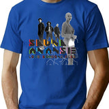 Anansie Skunk Essential T-Shirt - Retro Graphic Tee for Men & Women - Blue
