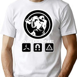 And One Band (trilogy) Classic T-Shirt - Retro Graphic Tee for Men & Women - White