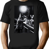 Animal Instinct - Mouse Noir T-Shirt - Retro Graphic Tee for Men & Women - Black