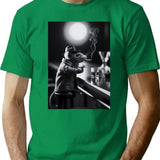 Animal Instinct - Mouse Noir T-Shirt - Retro Graphic Tee for Men & Women - Green