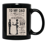 Anime And Manga Black Coffee Mug - Black