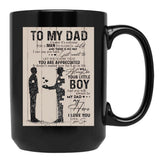 Anime And Manga Black Coffee Mug - Black