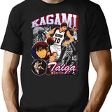 Anime Bootleg Vintage - Kagami Taiga T-Shirt - Black