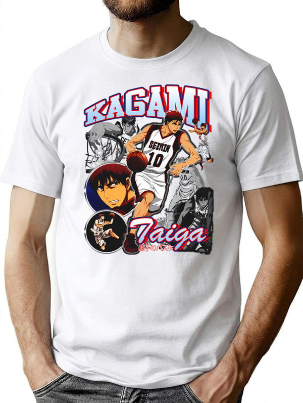 Anime Bootleg Vintage - Kagami Taiga T-Shirt - White
