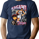 Anime Bootleg Vintage - Kagami Taiga T-Shirt - Navy