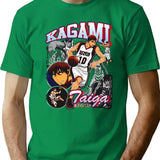 Anime Bootleg Vintage - Kagami Taiga T-Shirt - Green