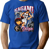 Anime Bootleg Vintage - Kagami Taiga T-Shirt - Blue