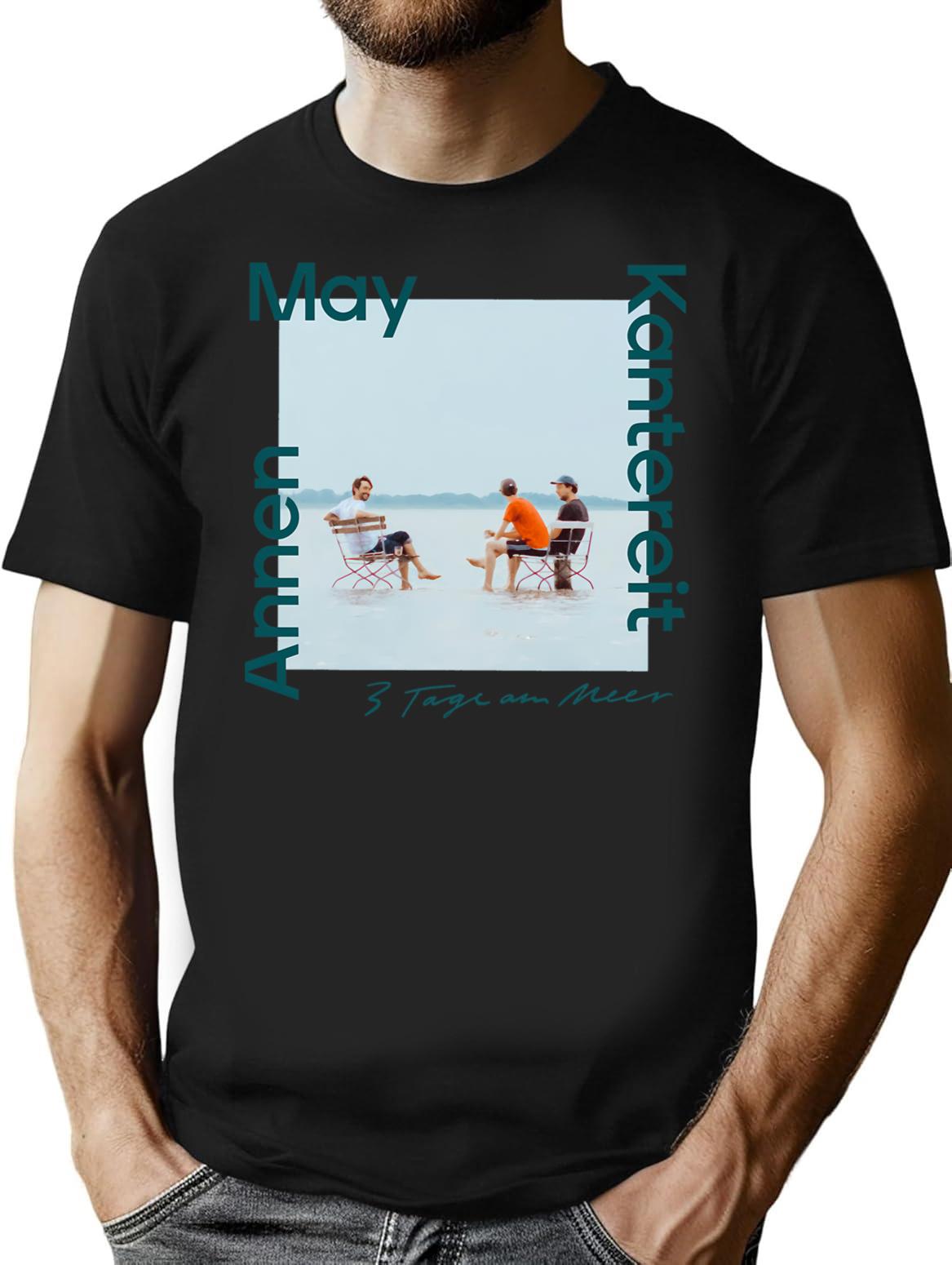 Annenmaykantereit Band T-Shirt - Retro Graphic Tee for Men & Women - Black
