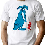 Ant And Aardvark (1) T-Shirt - Retro Graphic Tee for Men & Women - White