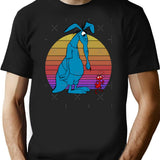 Ant And Aardvark T-Shirt - Retro Graphic Tee for Men & Women - Black