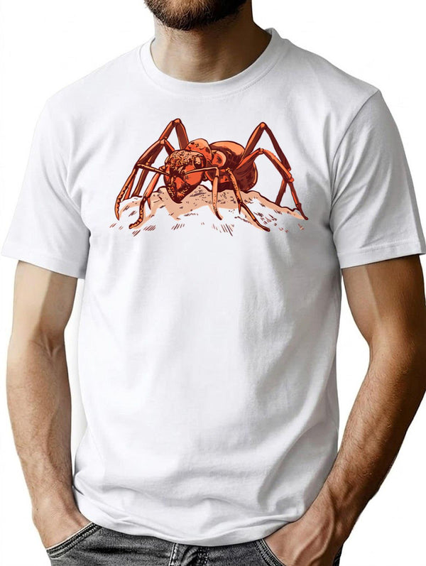 Ants T-Shirt - Retro Graphic Tee for Men & Women - White