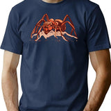 Ants T-Shirt - Retro Graphic Tee for Men & Women - Navy