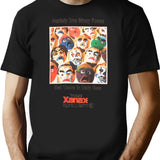 Anxiety Has Many Faces T-Shirt - Retro Graphic Tee for Men & Women - Black
