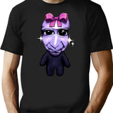 Ao Oni Kawaii T-Shirt - Retro Graphic Tee for Men & Women - Black
