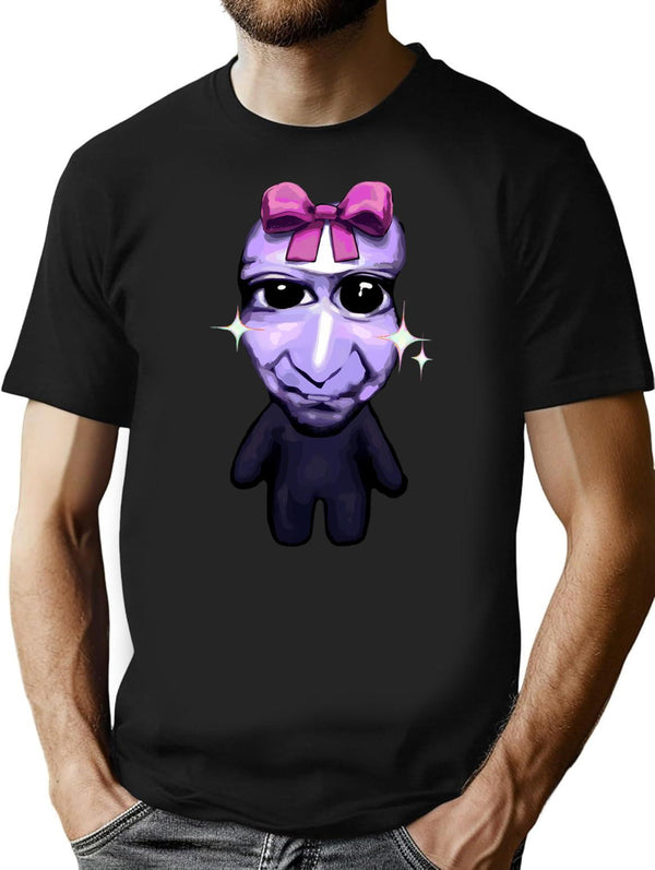 Ao Oni Kawaii T-Shirt - Retro Graphic Tee for Men & Women - Black