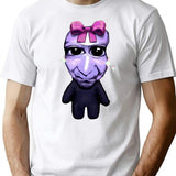Ao Oni Kawaii T-Shirt - Retro Graphic Tee for Men & Women - White
