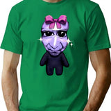 Ao Oni Kawaii T-Shirt - Retro Graphic Tee for Men & Women - Green
