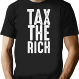 Aoc Tax The Rich Retro Vintage Anti (1) T-Shirt - Black