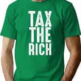 Aoc Tax The Rich Retro Vintage Anti (1) T-Shirt - Green