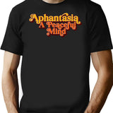 Aphantasia - A Peaceful Mind Retro Vintage Aphantasia T-Shirt - Black