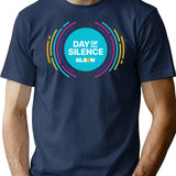 April 23rd National Day Of Silence Graphic Glsen T-Shirt - Navy