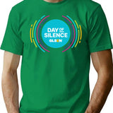 April 23rd National Day Of Silence Graphic Glsen T-Shirt - Green
