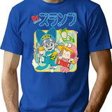Arale Dr.slump T-Shirt - Retro Graphic Tee for Men & Women - Blue