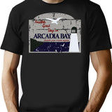 Arcadia Bay T-Shirt - Retro Graphic Tee for Men & Women - Black