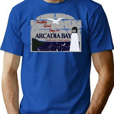 Arcadia Bay T-Shirt - Retro Graphic Tee for Men & Women - Blue