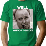 Archie Bunker Funny 70s Tv Quote Whoop Dee Do Fan Vintage Men Gift Tee - Green