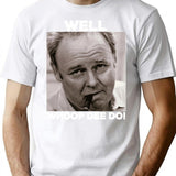 Archie Bunker Funny 70s V Quote Whoop Dee Do Fan Vintage Men Gift Ee T-Shirt - White