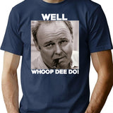 Archie Bunker Funny 70s V Quote Whoop Dee Do Fan Vintage Men Gift Ee T-Shirt - Navy