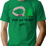 Are We There Yet (1) T-Shirt - Retro Graphic Tee for Men & Women - Green