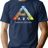 Ark Survival Evolved ( Black ) T-Shirt - Navy