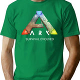 Ark Survival Evolved ( Black ) T-Shirt - Green