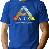 Ark Survival Evolved ( Black ) T-Shirt - Blue