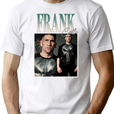Art Frank Castle Vintage Retro T-Shirt - Retro Graphic Casual Tee - White