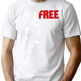 Art Free Funny Gifts Boys Girls Vintage T-Shirt - White