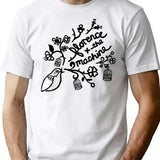 Art Logo Funny T-Shirt - Sarcastic Humor Graphic Tee - White