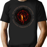 Assumed Control Starman T-Shirt - Retro Graphic Tee for Men & Women - Black