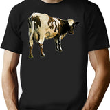Atom Heart Mother Classic T Shirt - Retro Graphic Tee for Men & Women - Black