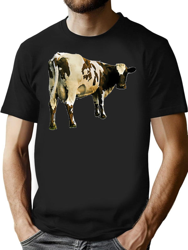 Atom Heart Mother Classic T Shirt - Retro Graphic Tee for Men & Women - Black