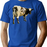 Atom Heart Mother Classic T Shirt - Retro Graphic Tee for Men & Women - Blue