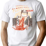 Attack Of The Floppy Disks Geeky T-Shirt - White