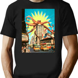 Attack Of The Octopus (in Nyc) T-Shirt - Black