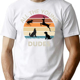 Atyd Vintage T-Shirt - Retro Graphic Casual Tee - White