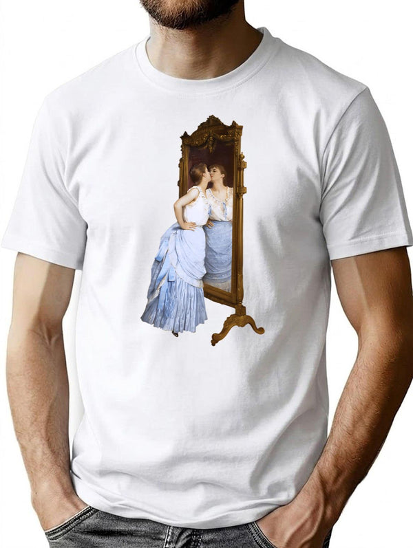 Auguste Toulmouche - The Mirror Vanity T-Shirt - White