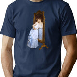 Auguste Toulmouche - The Mirror Vanity T-Shirt - Navy