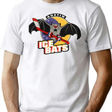 Austin Ice Bats Retro Defunct Hockey T-Shirt - White