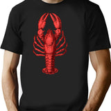 Australian Crayfish T-Shirt - Retro Graphic Tee for Men & Women - Black